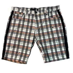 Sz 42 casual shorts plaid
